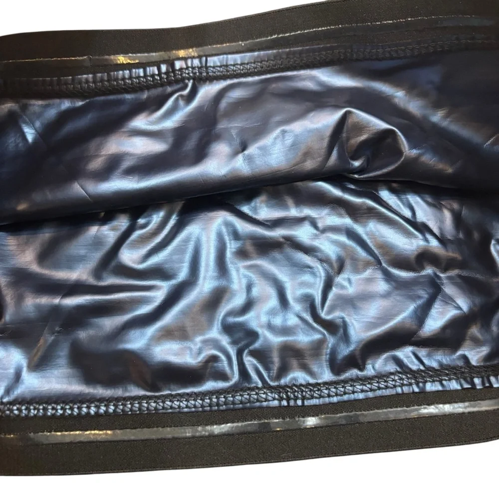 Blitz Moda Brand Ladies Black Sauna Sweat‎ Belt Size Large